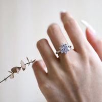 Sterling Silver Cubic Zirconia Ring