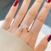 Gold Plated Sterling Silver 8A Ring