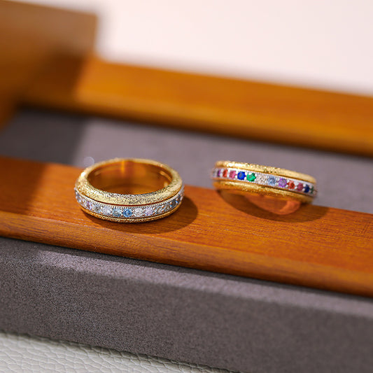 Sterling Silver Ring with Cubic Zirconia