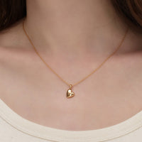 Sterling Silver Heart Pendant Necklace