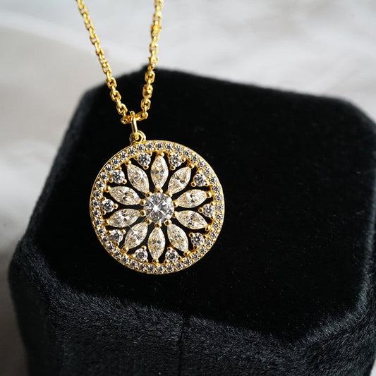 Sterling Silver Cubic Zirconia Necklace