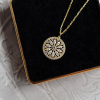 Sterling Silver Cubic Zirconia Necklace