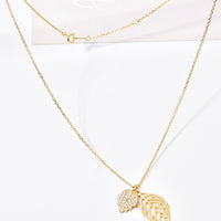 Sterling Silver Leaf Necklace