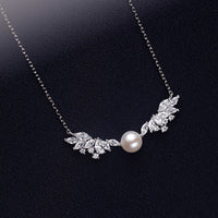 Sterling Silver Angel Wings Necklace
