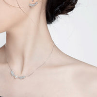 Sterling Silver Angel Wings Necklace