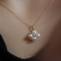 Sterling Silver Vintage Necklace with Cubic Zirconia
