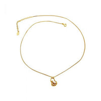 Lucky Crystal Hollow Gourd Necklace 925 Sterling Silver