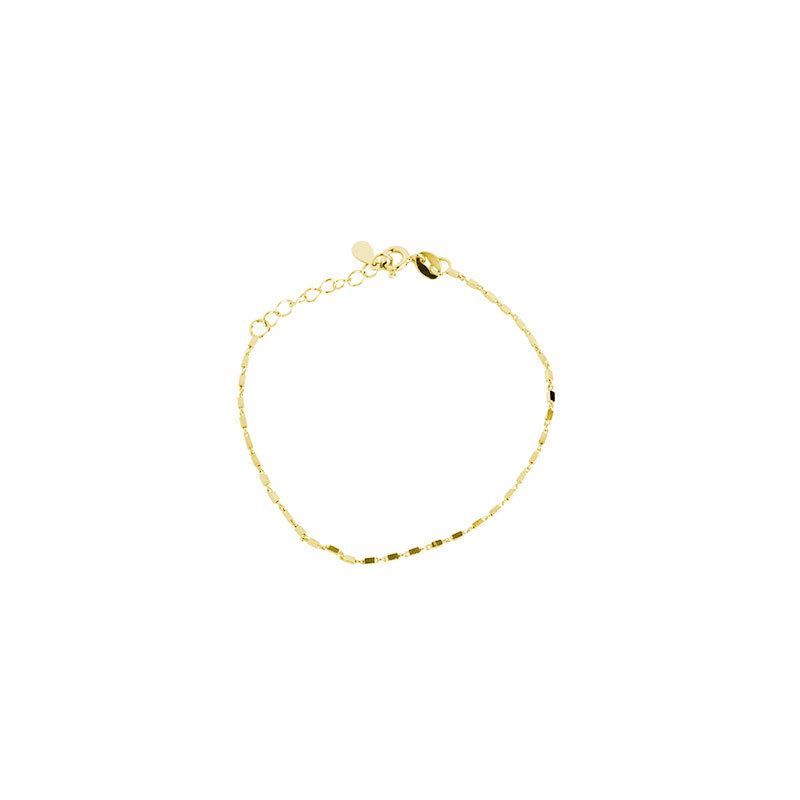 Geometry Squares Sterling Silver Bracelet