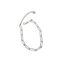 Modern Hollow Chain Sterling Silver Bracelet