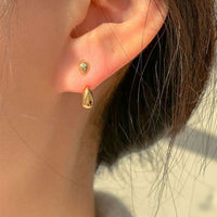 Waterdrop 925 Sterling Silver Dangling Earrings