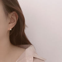 Eiffel Tower Crystal Stud Earrings