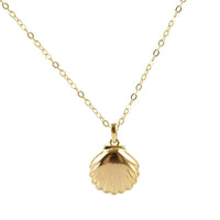 Conch Shell Necklace in 925 Sterling Silver