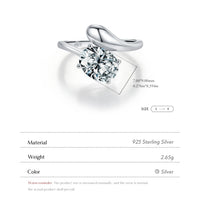 Sterling Silver Oval Ring
