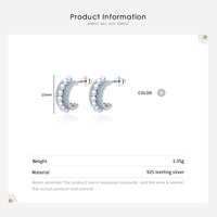 Sterling Silver Turquoise Pearl Stud Earrings