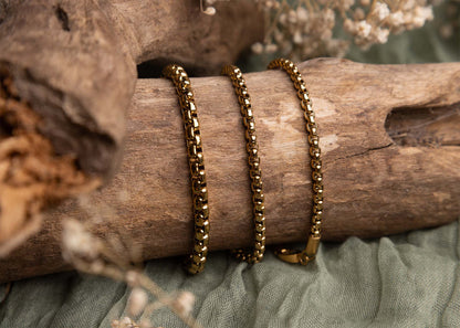 18K Gold PVD Chain Bracelet