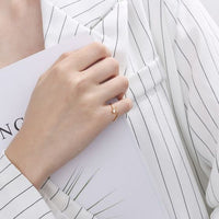 Modern Meteor Crystal Adjustable Ring