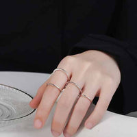 Minimalism Circle 925 Sterling Silver Ring