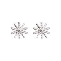 Hot Sunshine 925 Sterling Silver Stud Earrings