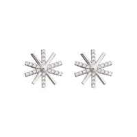 Hot Sunshine 925 Sterling Silver Stud Earrings