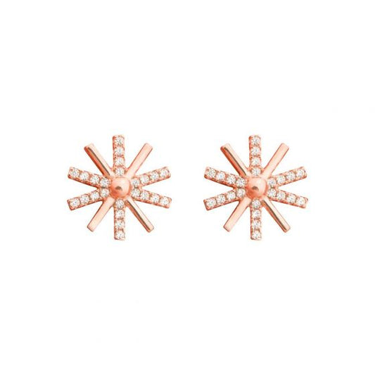 Hot Sunshine 925 Sterling Silver Stud Earrings