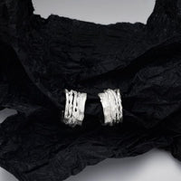 Irregular Winding Non-Pierced Earring, 925 Sterling Silver (Single)