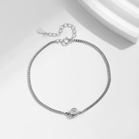 Sterling Silver Moissanite Bracelet