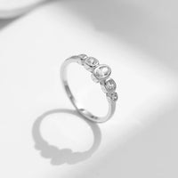 Sterling Silver Oval Band Ring