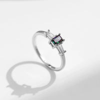 Sterling Silver Rainbow Ring