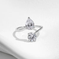 Sterling Silver Clear Line Ring