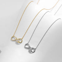 Sterling Silver Infinity Necklace