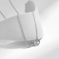 Sterling Silver Infinity Necklace