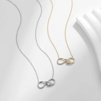 Sterling Silver Infinity Necklace