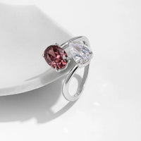 Sterling Silver Water Drop Ring