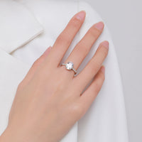 Sterling Silver Rainbow Rings Set