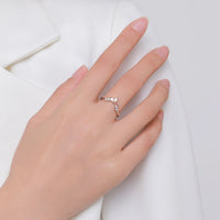 Sterling Silver Rainbow Rings Set