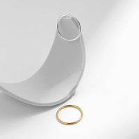 Sterling Silver Minimalist Thin Stackable Fashion Rings