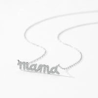 Sterling Silver Sparkling Pendant Necklace