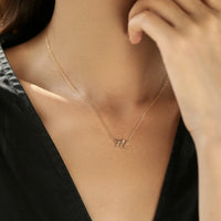 Gold Plated Sterling Silver Lucky Number 111 Pendant Necklace