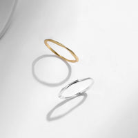 Sterling Silver Geometric Line Twisted Ring
