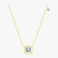 Gold Plated Square Necklace