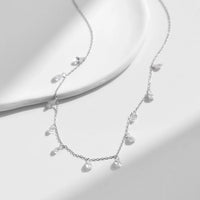 Sterling Silver Stackable Clavicle Choker Necklace