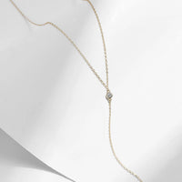 Gold Plated Y-Shaped Necklace