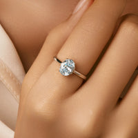 Ocean Blue Ring in Sterling Silver