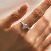 Sterling Silver Marquise Ring