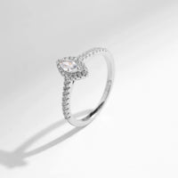 Sterling Silver Marquise Ring