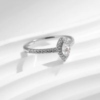 Sterling Silver Marquise Ring