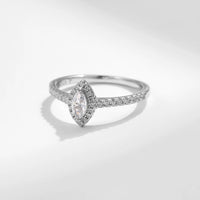 Sterling Silver Marquise Ring