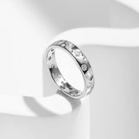 Sterling Silver Geometric Ring