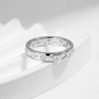 Sterling Silver Geometric Ring