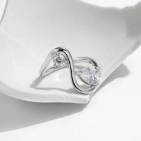 Sterling Silver Line Design Ring